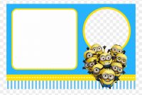 Free Despicable Me Party Invitations – Minions Birthday Card intended for Minion Card Template