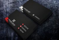 Free Download Black Color Professional Business Cards Vol within Professional Business Card Templates Free Download