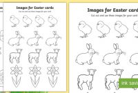 Free! – Easter Colouring Card Templates (Teacher Made) regarding Easter Card Template Ks2