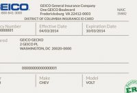 Free Fake Auto Insurance Card Template – Professional Sample with regard to Car Insurance Card Template Free