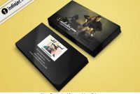 Free Fashion Photographer Business Card Psd Template – Indiater in Photography Business Card Template Photoshop