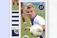 Free Football Team Trading Card Template – Word (Doc) | Psd regarding Soccer Trading Card Template