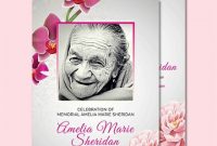 Free Funeral Memorial Card Template – Word (Doc) | Psd pertaining to Remembrance Cards Template Free