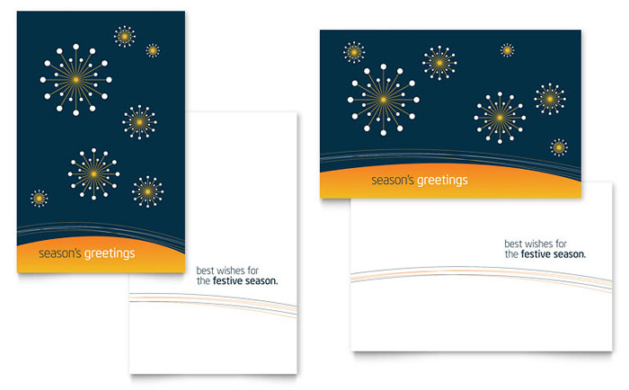 Free Greeting Card Template | Sample Greeting Cards for Greeting Card Layout Templates
