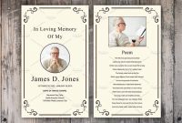 Free Memorial Card Template ~ Addictionary with regard to Memorial Card Template Word