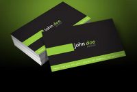 Free Personal Business Card Template – Vector File throughout Free Personal Business Card Templates