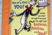 Free Printable Birthday Cards Hallmark |  Dr Seuss One Of in Dr Seuss Birthday Card Template