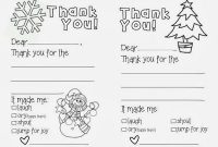 Free Printable Thank You's From Create Kids Couture | Create intended for Christmas Thank You Card Templates Free