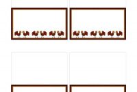 Free Printables: Thanksgiving Place Cards | Thanksgiving intended for Thanksgiving Place Cards Template