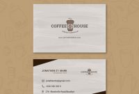 Free Psd | Coffee Shop Business Card Template throughout Coffee Business Card Template Free