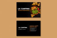 Free Psd | Mexican Restaurant Business Card Template with regard to Restaurant Business Cards Templates Free