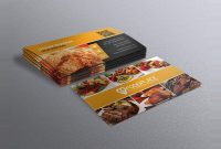 Free Restaurant Business Card Template | Free Business Cards with Restaurant Business Cards Templates Free
