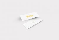 Free Slim Business Card Mockup within Ibm Business Card Template