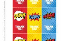 Free Superhero Party Printables | Superhero Party, Superhero with Superhero Birthday Card Template