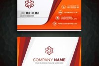 Free Vector | Business Card Template for Designer Visiting Cards Templates