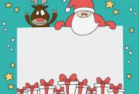 Free Vector | Christmas Card Template regarding Happy Holidays Card Template