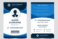Free Vector | Id Card Template inside Pvc Card Template