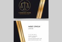 Free Vector | Law And Justice Business Card Templateq pertaining to Legal Business Cards Templates Free