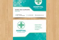 Free Vector | Medical Business Card Template With Modern Style throughout Medical Business Cards Templates Free