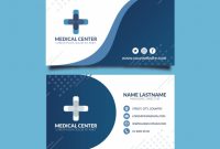 Free Vector | Medical Business Card Template With Modern Style with regard to Medical Business Cards Templates Free