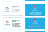 Front & Back Business Card In Ms Word | Office Templates Online intended for Front And Back Business Card Template Word