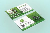 Garden Landscape Business Card Templates 21434810 with Landscaping Business Card Template