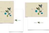 Glad Tidings Greeting Card Template Design with regard to Small Greeting Card Template