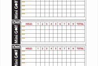 Golf Scorecard Template Excel Luxury Golf Scorecards pertaining to Golf Score Cards Template