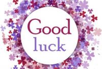 Good Luck Card Template: 13 Templates That Bring Good Luck regarding Good Luck Card Templates