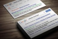Google Search Business Card | Google Business Card intended for Google Search Business Card Template