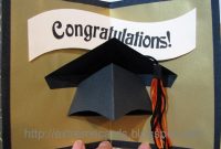Graduation Cap Pop Up Card Tutorial for Graduation Pop Up Card Template