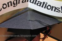 Graduation Cap Pop Up Card Tutorial with regard to Graduation Pop Up Card Template
