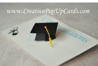 Graduation Pop Up Card: 3D Cap Tutorial | Pop Up Card pertaining to Graduation Pop Up Card Template