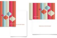 Greeting Card Templates – Indesign, Illustrator, Publisher intended for Indesign Birthday Card Template
