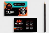 Gym / Fitness Membership Card Template In Psd, Ai & Vector throughout Gym Membership Card Template