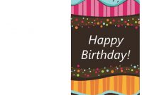 Happy Birthday Card Template Microsoft Word – Cards Design within Birthday Card Template Microsoft Word