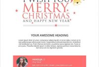 Happy New Year Email Template 5974 | Email Christmas Cards intended for Holiday Card Email Template