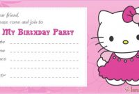 15 Free Printable Birthday Invitation Card Template Hello within Hello ...