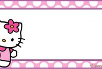Hello Kitty Invitations – Free Printable Templates throughout Hello Kitty Birthday Card Template Free
