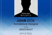 Horizontal Id Card Template Word – Cards Design Templates inside Id Card Template Word Free