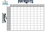 How To Create A Fun Super Bowl Betting Chart Intended For regarding Football Betting Card Template