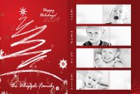 How To Design A Photo-Collage Holiday Card In Photoshop inside Christmas Photo Card Templates Photoshop
