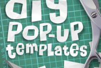 How To Make A Pop-Up: Print-Ready Pdf Pop-Up Templates with Diy Pop Up Cards Templates