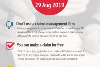 How To Reclaim Ppi For Free: Make A Quick And Easy Claim in Ppi Claim Letter Template For Credit Card