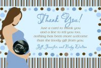 How To Say Thank You Cards For Baby Shower | Free Printable in Template For Baby Shower Thank You Cards