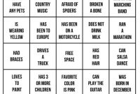 Ice Breaker Bingo – Perfect For A Team Building Activity for Ice Breaker Bingo Card Template