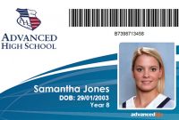 Id Cards | Advancedlife | School Photography And Print in High School Id Card Template