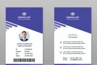 Id-Kartenvorlage | Premium-Psd-Datei intended for Id Card Design Template Psd Free Download