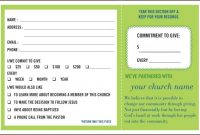 Image Result For Monthly Commitment Card | Templates pertaining to Church Pledge Card Template