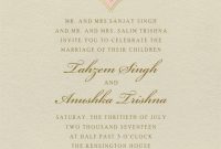Indian Inspired Invitations In Pink | Greenvelope pertaining to Indian Wedding Cards Design Templates